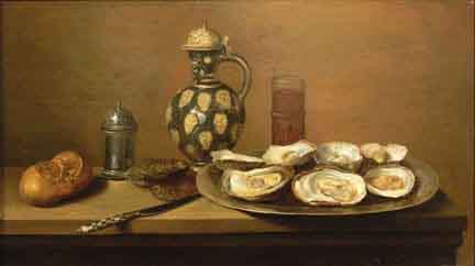 Willem Claesz. Heda Still Life with Oysters